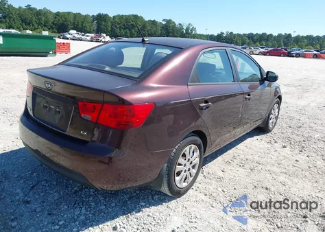2011 Kia Forte Ex from USA, damaged, VIN KNAFU4A2XB5393160